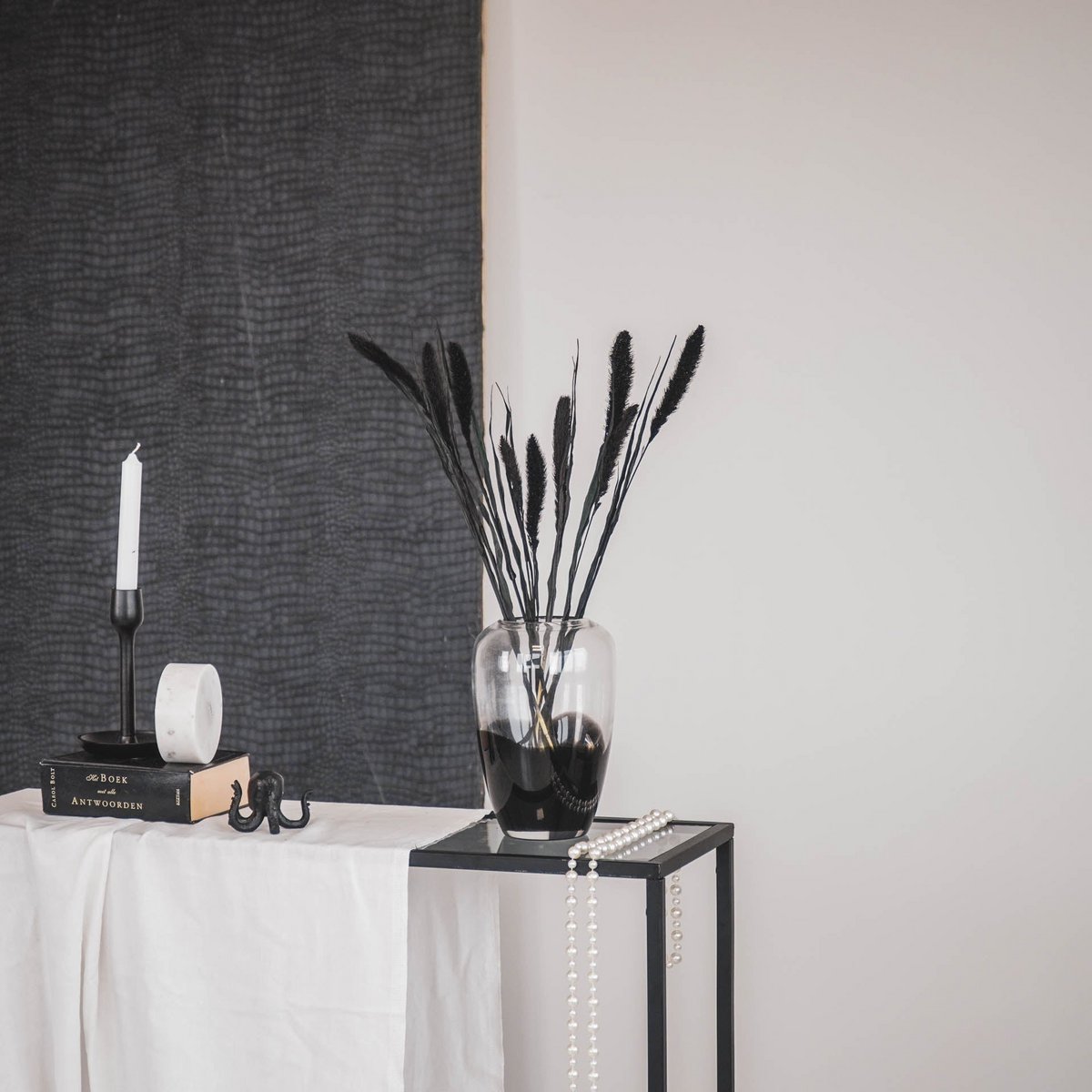Vase - Glass dip dye 