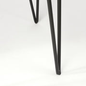 Blom Plant Stand - L30 x W30 x H50 cm - Metal - Black