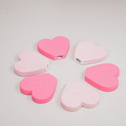 Ornament- Candy Heart 'FUCK'- Neon Roze- 20x4x18,5cm