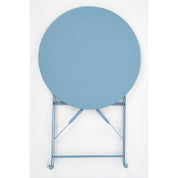Laurence Bistro Set - Set of 3 - Metal - Light Blue