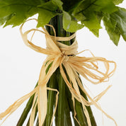 Ranunculus Artificial Flowers Bouquet - H35 x Ø26 cm - Orange