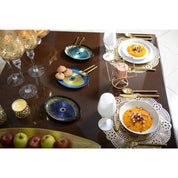 Decoratief ovaal bord - 22x15,5 cm