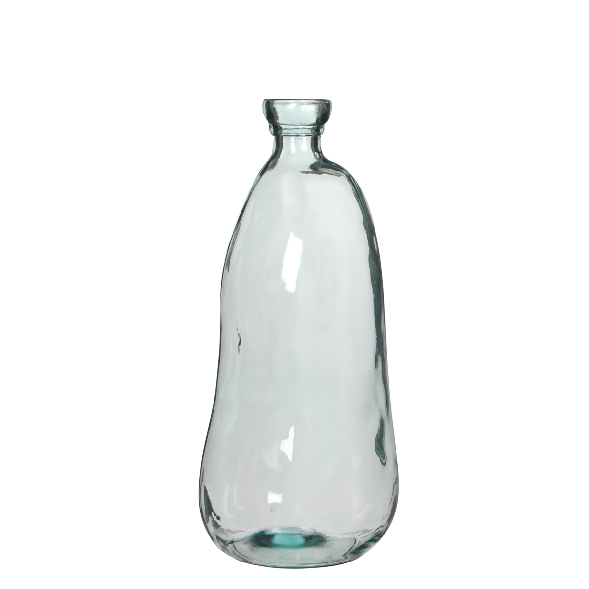 Organic Vase - H51 x Ø22 cm - Transparent