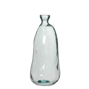 Organic Vase - H51 x Ø22 cm - Transparent