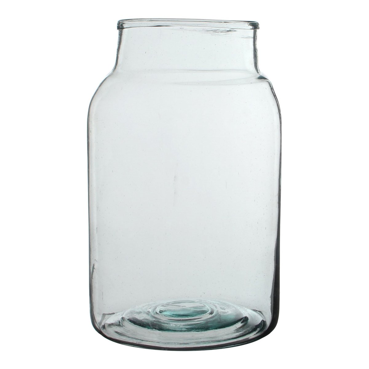 Vienne Vase - H35 x Ø21 cm - Recycled Glass - Transparent