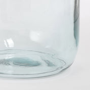 Vienne Vase - H35 x Ø21 cm - Recycled Glass - Transparent