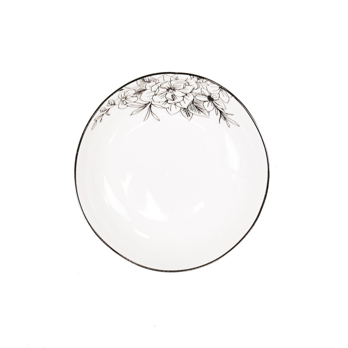 Snack plate - Les Fleurs - Newbone China - 