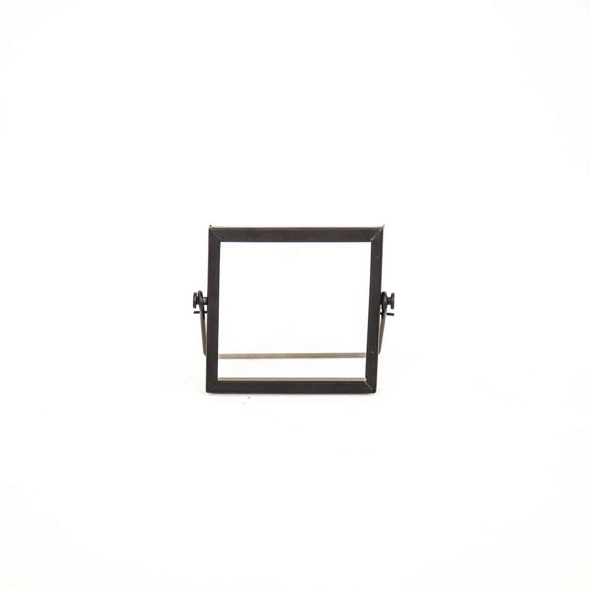 Fotolijst - Metaal/Glas - Zwart - 12x1,5x10,5cm
