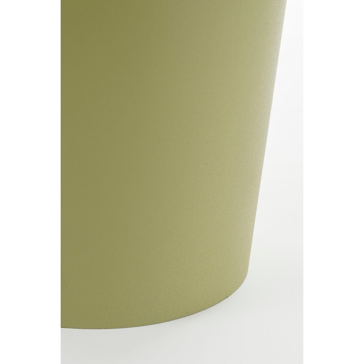 Feroza side table - H41 x Ø34 cm - Metal - Light green