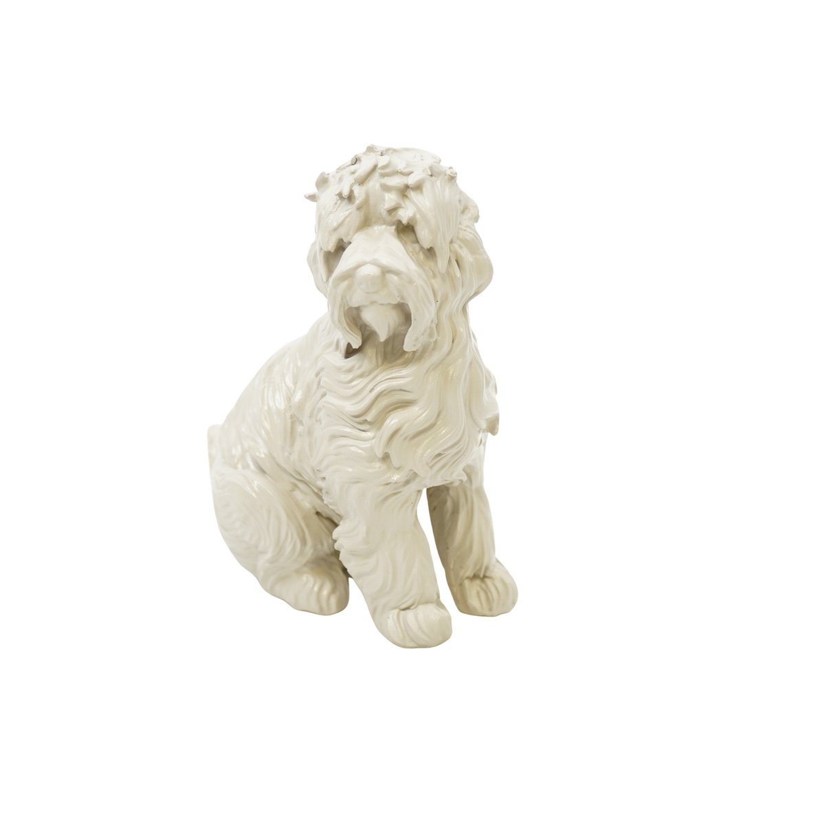 Ornament - Labradoodle - Polyresin - Sand - 10.5x5x9cm