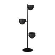 Porte-plantes - L40 x l33 x H140 cm - Noir