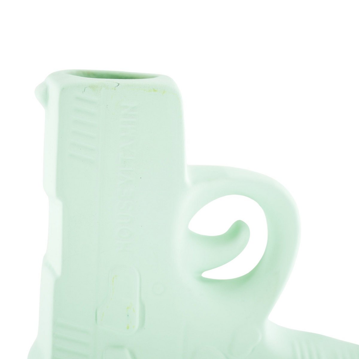 Vase - Gun - Ceramics - Mint Green - 12x5x12cm
