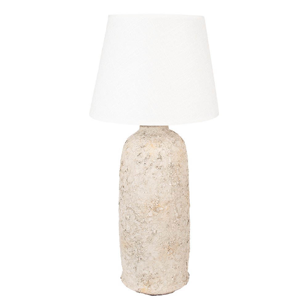 Tafellamp Beige ? 35x74cm E27/max 1x40W