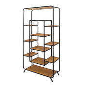 Wandrek Bruin, Zwart 80x32x169 cm