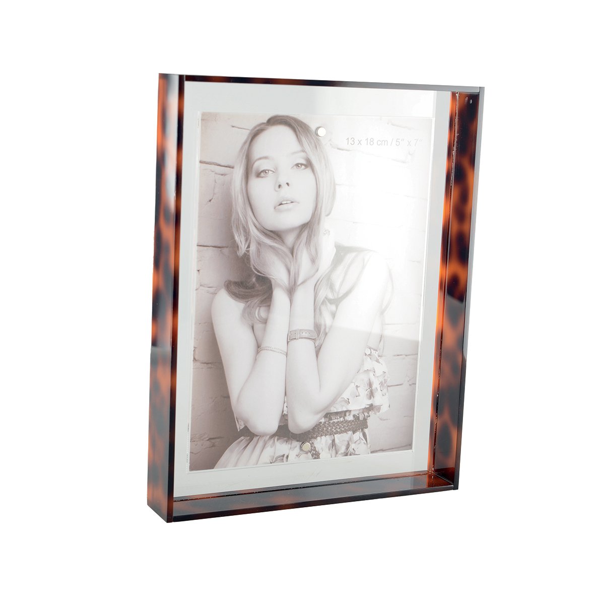 Luipaardacrylframe voor foto 13x18cm
