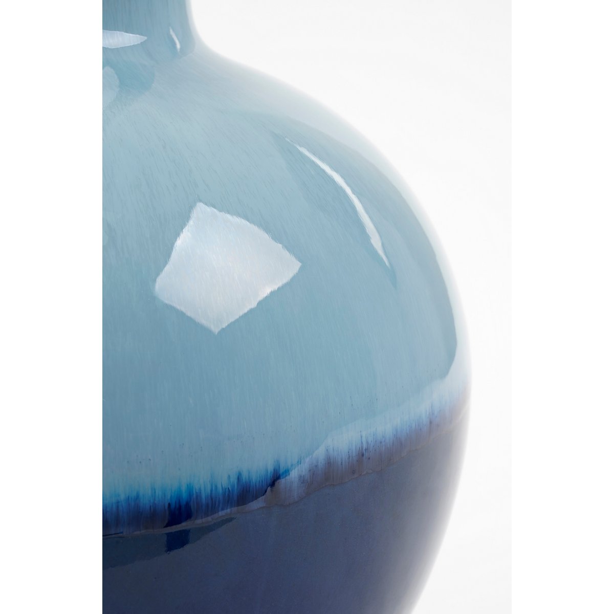 Holm vase - H42 x Ø29 cm - Ceramics - Blue