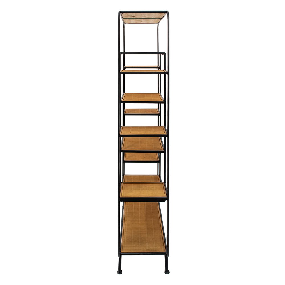 Wandrek Bruin, Zwart 80x32x169 cm