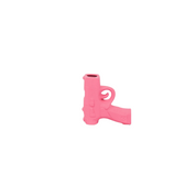 Vase - Gun - Ceramic - Neon Pink - 12x5x12cm