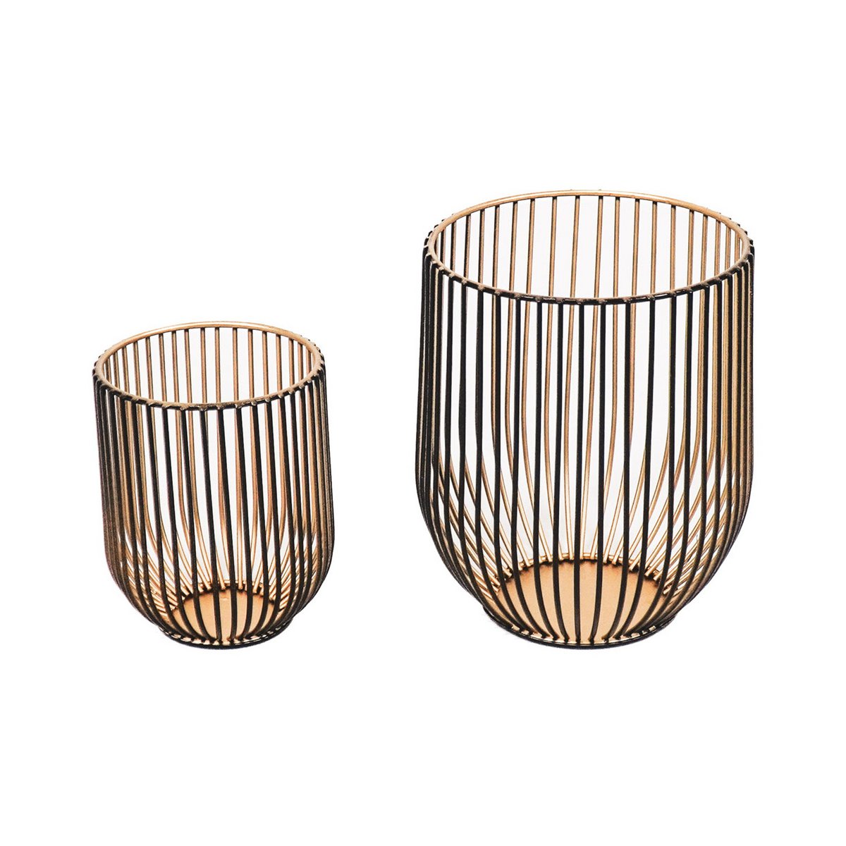 Candle holder - Metal  - Set of 2