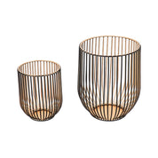 Candle holder - Metal  - Set of 2