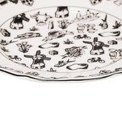 Plate - Dutch Black - Newbone China - 10x15x1.5cm