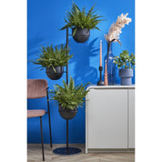 Porte-plantes - L40 x l33 x H140 cm - Noir