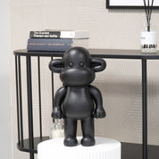Ornament - monkey - black - 33x21x50cm