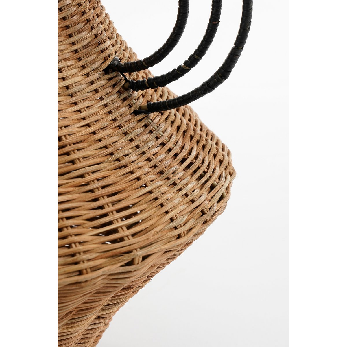 Fabiola Decoration vase - H43 x Ø30 cm - Rattan - Brown