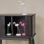 Ornament - Flamingo - Metal - Mint green - 9x7.5x19.5cm