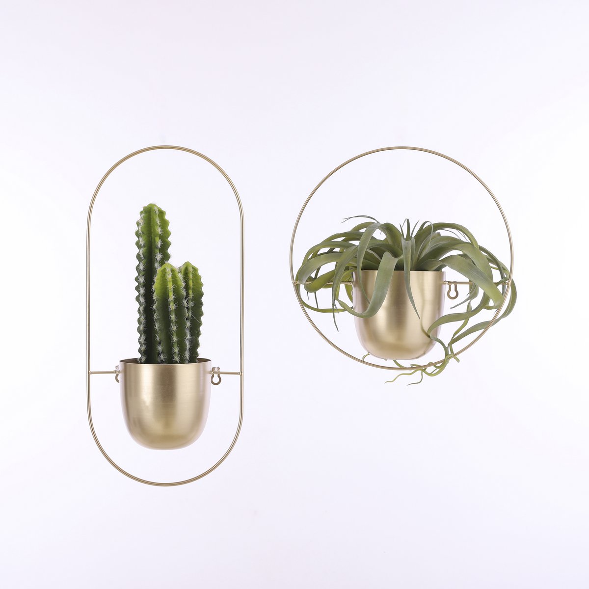 Dexter Flowerpot Wall - L34 x W14 x H34 cm - Gold