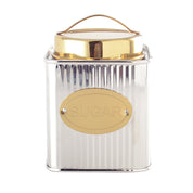 Silver and Golden Sugar Box 10x10x10cm