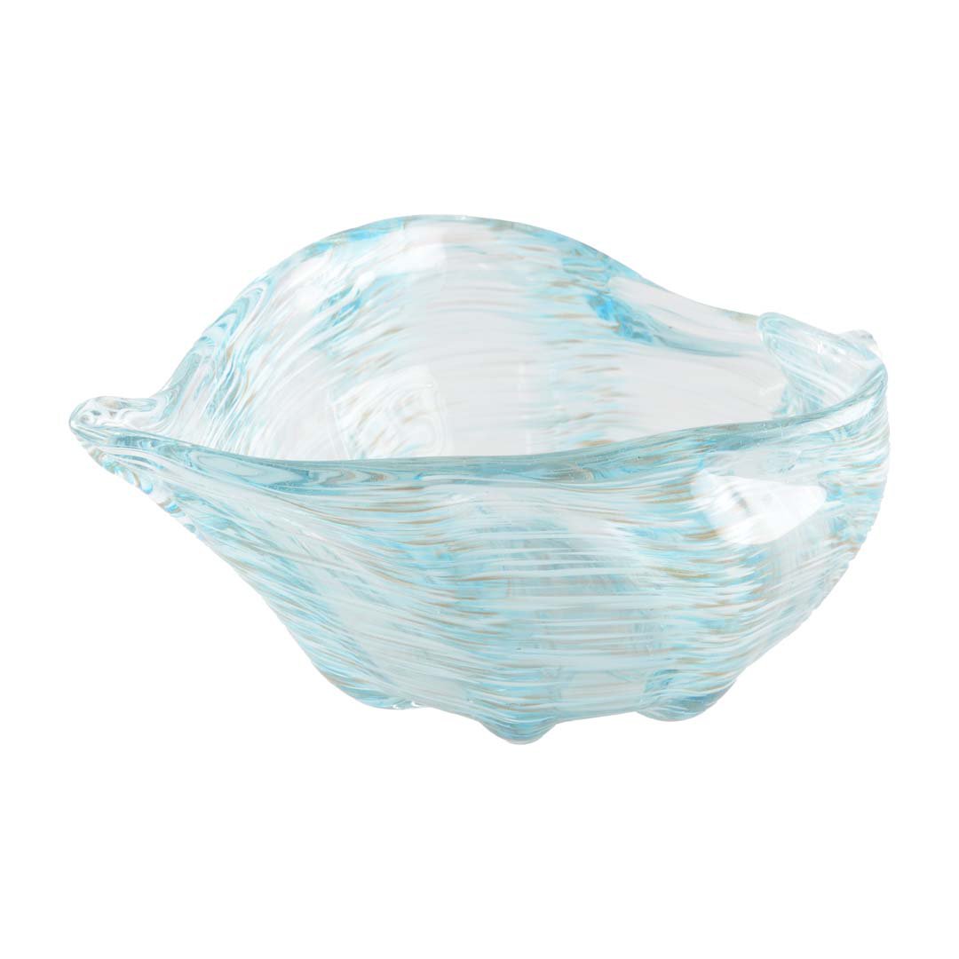 Bowl Ocean Blue Shell 29x17.5x9.5cm