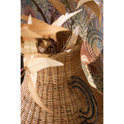 Fabiola Decoration vase - H43 x Ø30 cm - Rattan - Brown