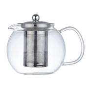 BAL THEEPOT 1L RVS FILTER EN DEKSEL