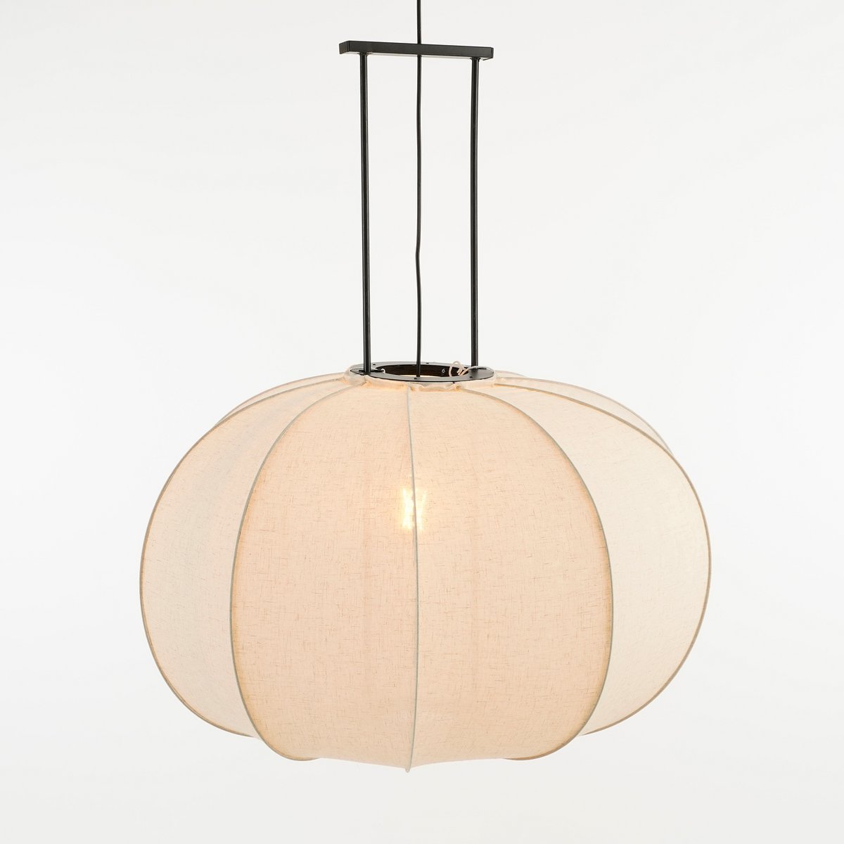 PEGO Hanging lamp - H94 x Ø83 cm - Linen - Off -White