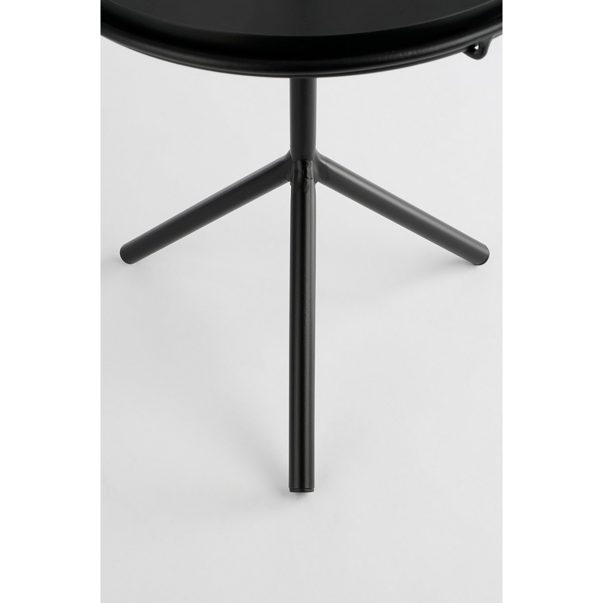 Aston tray table - H40 x Ø31 cm - Metal - Black