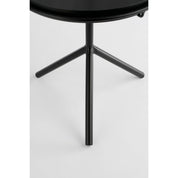 Aston tray table - H40 x Ø31 cm - Metal - Black
