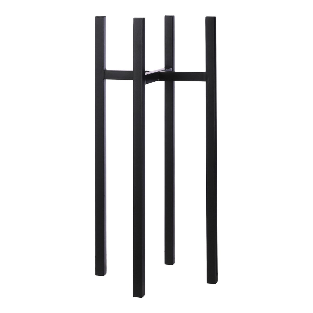 Ascot Plant Stand XL - L34 x W34 x H71 cm - Metal - Black