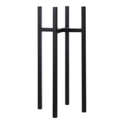 Ascot Plant Stand XL - L34 x W34 x H71 cm - Metal - Black