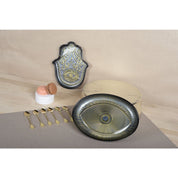 Fatma decorative serving tray Silver