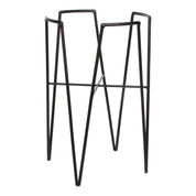 Blom Plant Stand - L25 x W25 x H38 cm - Metal - Black