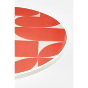 Bologna Bistro table - H76 x Ø61 cm - Metal - Red