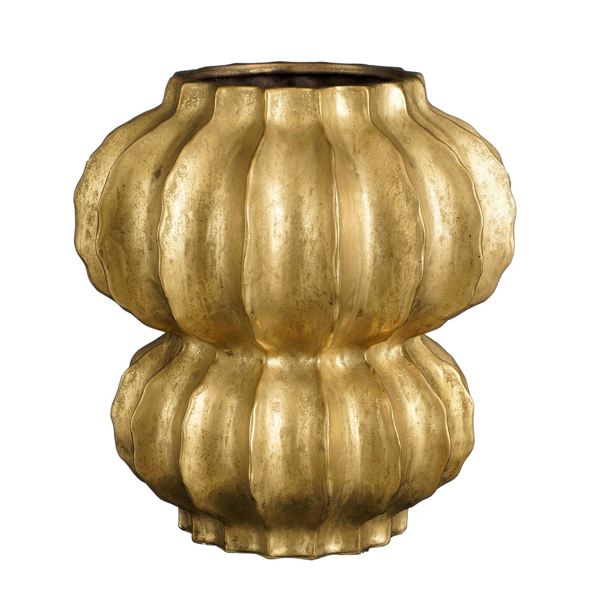 Altea Vase - H35 x Ø33 cm - Gold