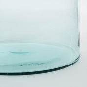 Florine Bottle Vase - H58 x Ø26 cm - Recycled Glass - Transparent