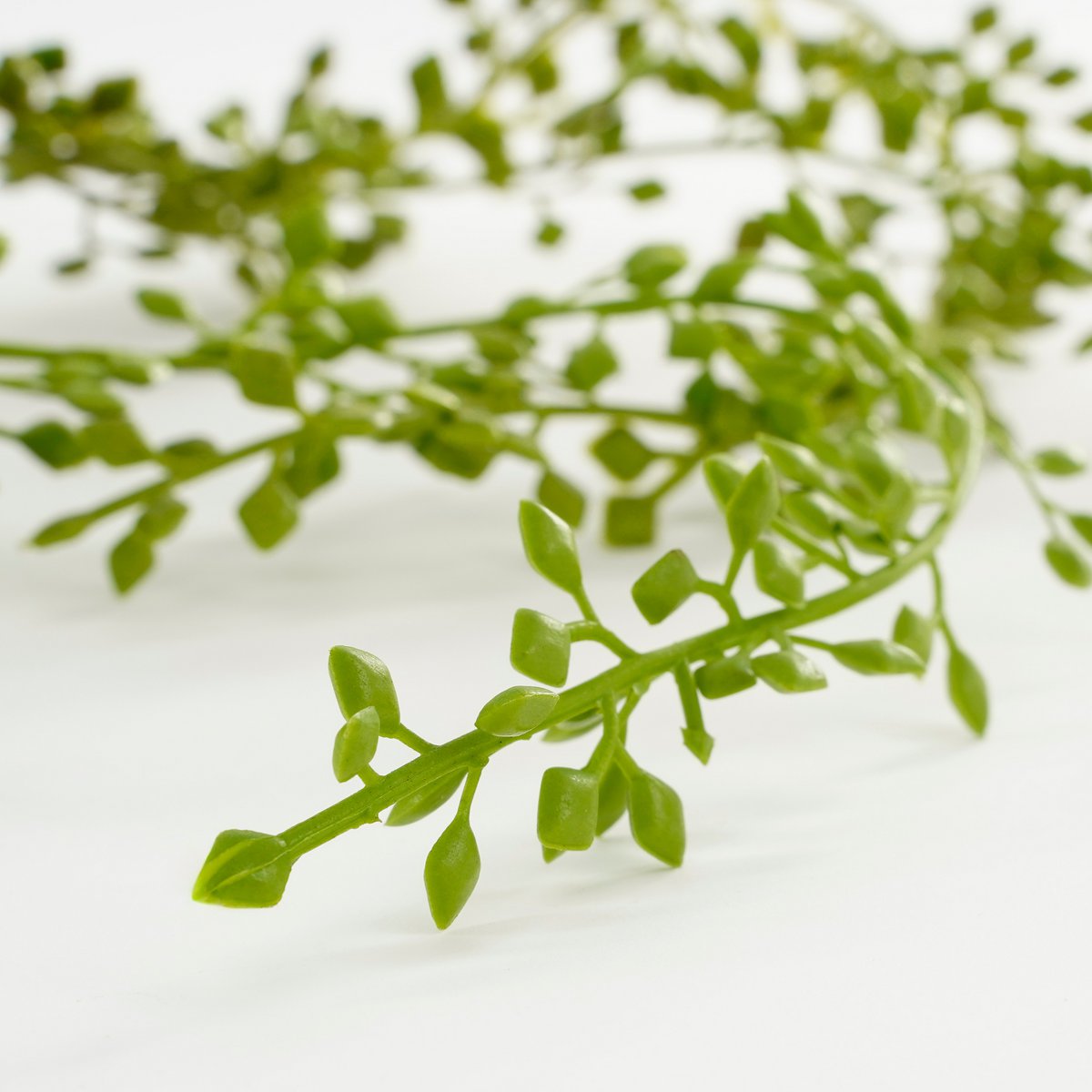 Senecio Kunsthangplant in Pot - H68 x Ø9 cm - Groen
