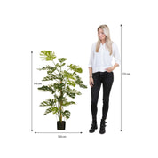 Sampleaboom artificial plant - H140 x Ø120 cm - Green
