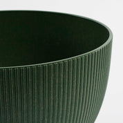Doppio Flowerpot on Legs - H22 x Ø47 cm - Polypropylene - FSC Mix - Green