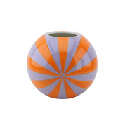 Vaas - Flower Vase Swirl - Orange/Lilac - 20x20x17cm