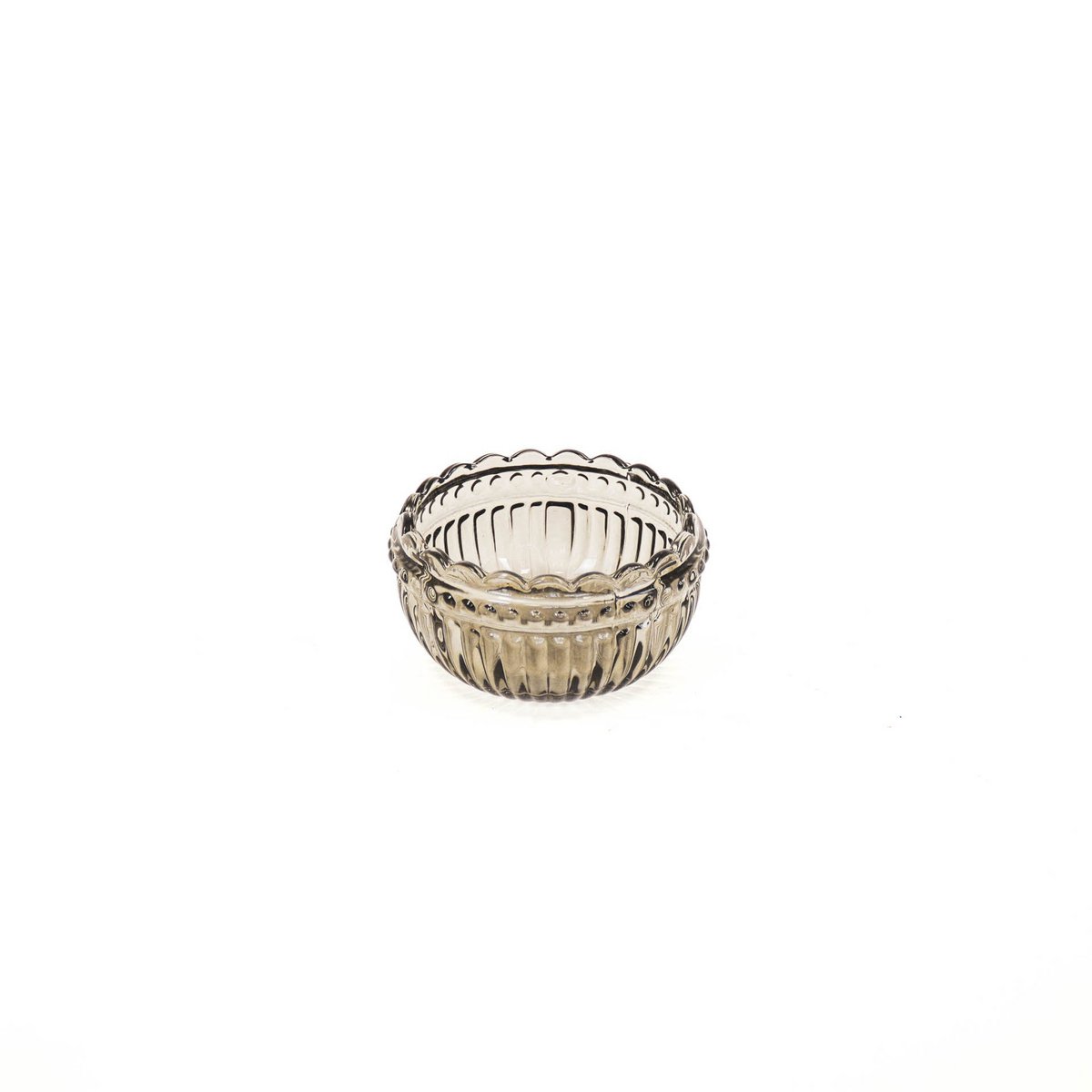 Pot - Glas - Smokey - 9,5x9,5cm
