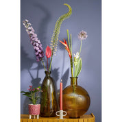 Pinto Vase - H51 x Ø22 cm - Recycled Glass - Taupe